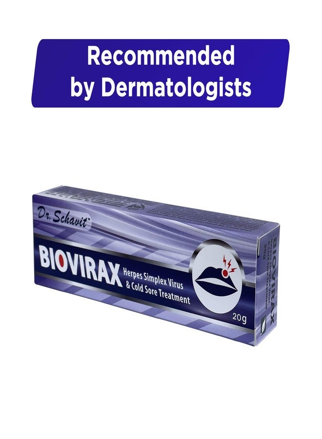 DR. SCHAVIT BioVirax Cold Sore Treatment – Natural Healing Cream, Prevent Spread of Cold Sores – Home Remedy, Easy Application 20 mg - Image 5